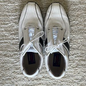 FootJoy Women’s LoPro White Leather Spiked Golf Shoes 6M